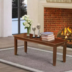 Panca da pranzo con sedile in legno