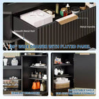 Mobile da trucco ad angolo con specchio LED, piano in vetro e sgabello