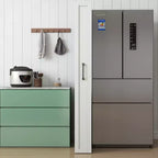Scaffale a 7 Livelli Estraibile e Sottile – Organizer Aperto per Cucina, Salotto e Spazi Stretti, Bianco