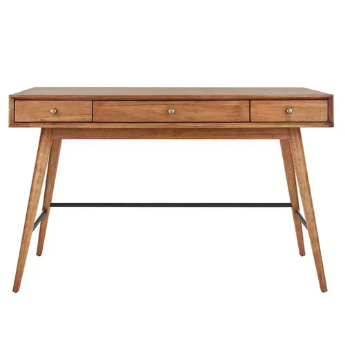 Foerster Wood 3-Drawer Writing Desk - iNSPIRE Q