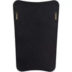 Set di 2 specchi da parete in metallo nero, 22 x 34 pollici
