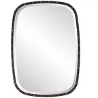 Uttermost Benedo Black 26 x 36 Rectangular Wall Mirror