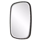Specchio da parete rettangolare nero 26 x 36